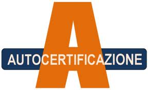clicca per le AUTOCERTIFICAZIONI